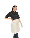 zittro Medio mandil delantal chef Beige. R92302-222