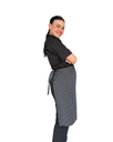 zittro Medio Mandil Delantal Chef Rayas. R92302-010