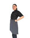 zittro Medio Mandil Delantal Chef Rayas. R92302-010