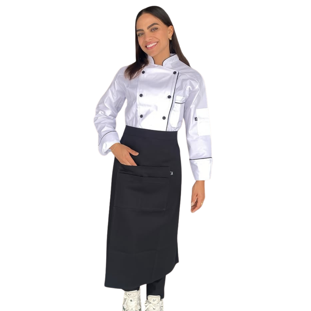 zittro Medio mandil G chef Negro. R92351-001