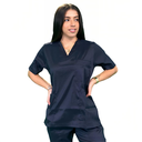 zittro Filipina Médica Stretch Mujer Marino Rey