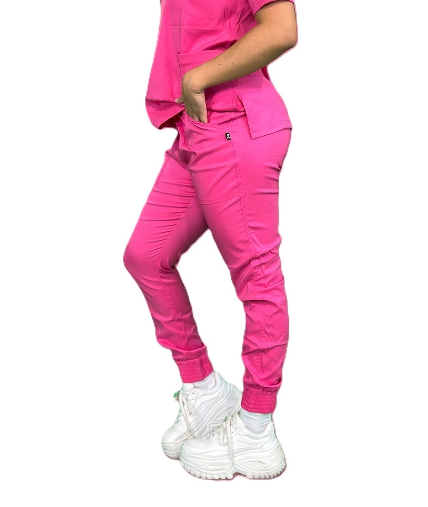 zittro Pantalón Médico Lycra Jogger Mujer Bugambilla