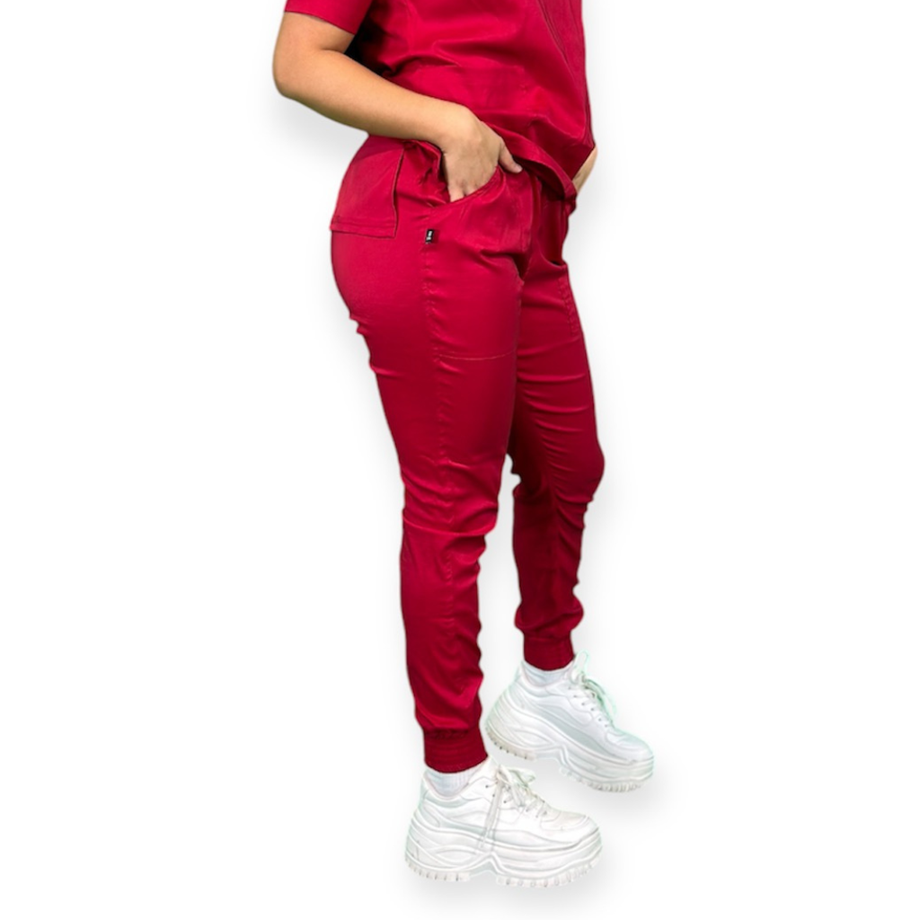 zittro Pantalón Médico Stretch Jogger Mujer Rosa