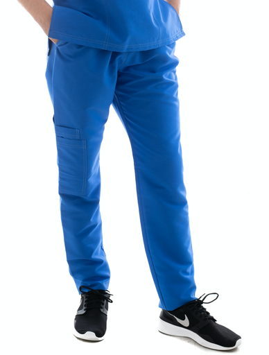 [M81101 441 ECH] zittro Pantalón Médico Clororresistente Recto Hombre Azul (ECH)