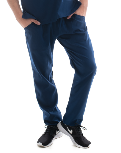 [M81102 440 ECH] zittro Pantalón Médico Lycra Recto Marino (ECH)