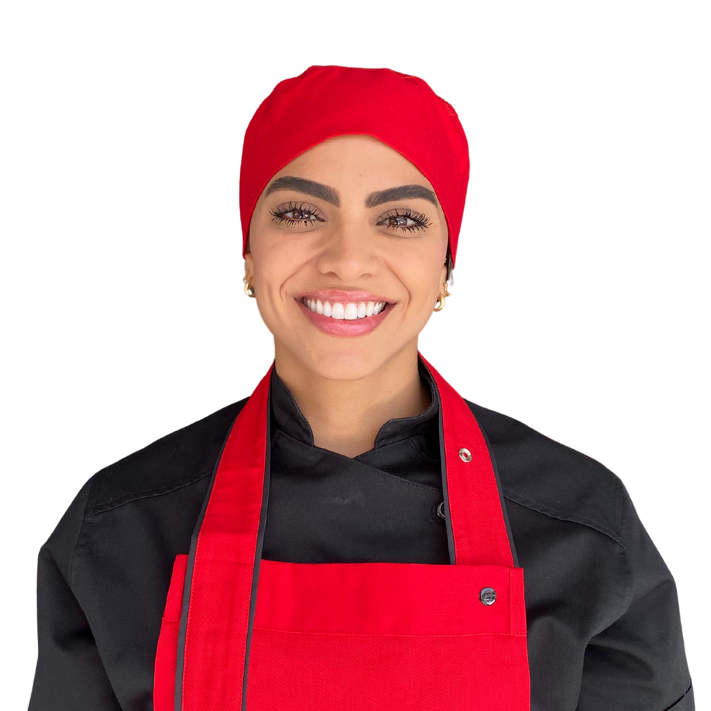 zittro Cofia De Cocina Chef Roja Unisex
