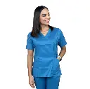 zittro Filipina Médica Lycra Mujer Azul Medio  M80202-443